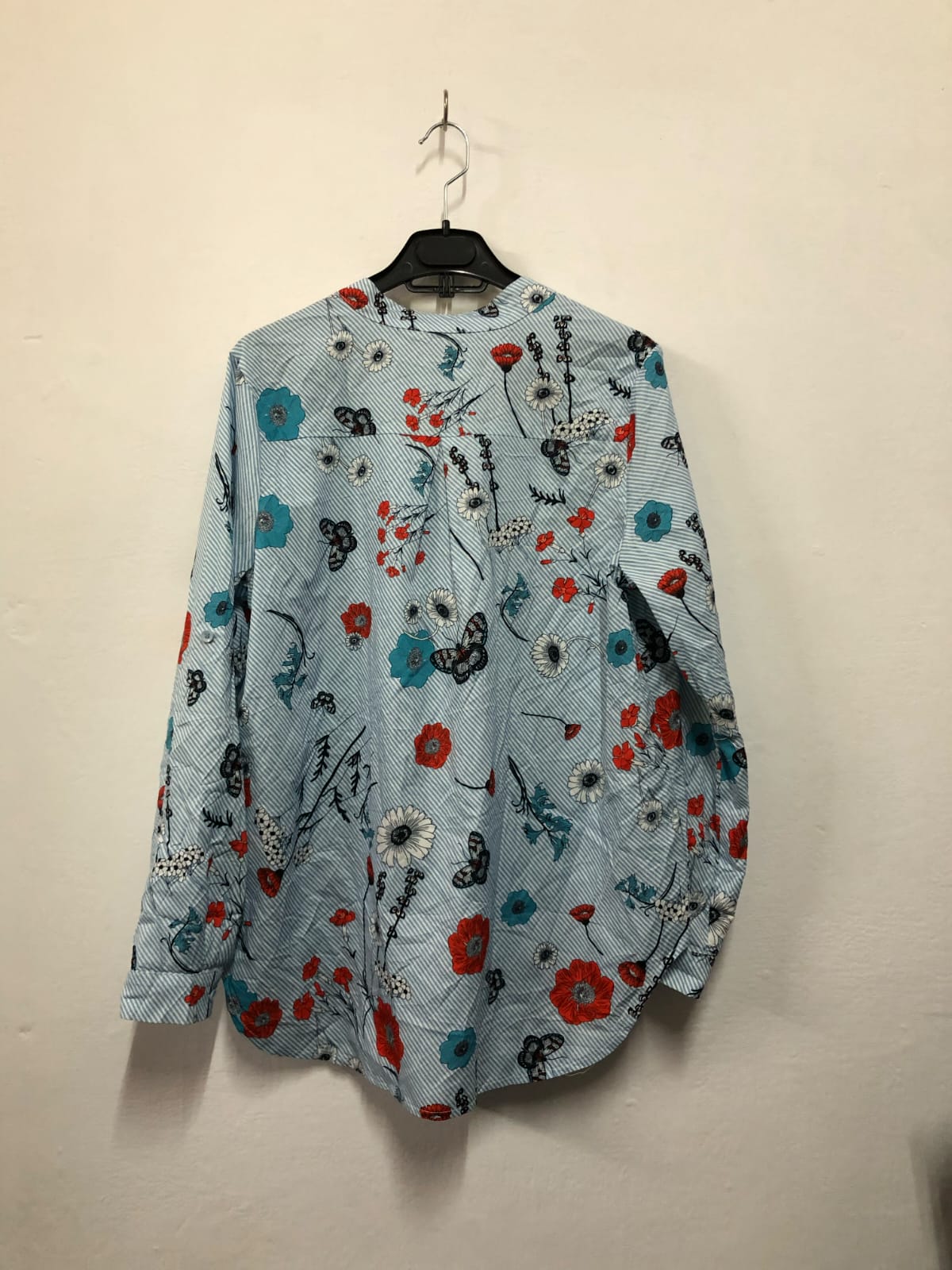 Floral Striped Shirt