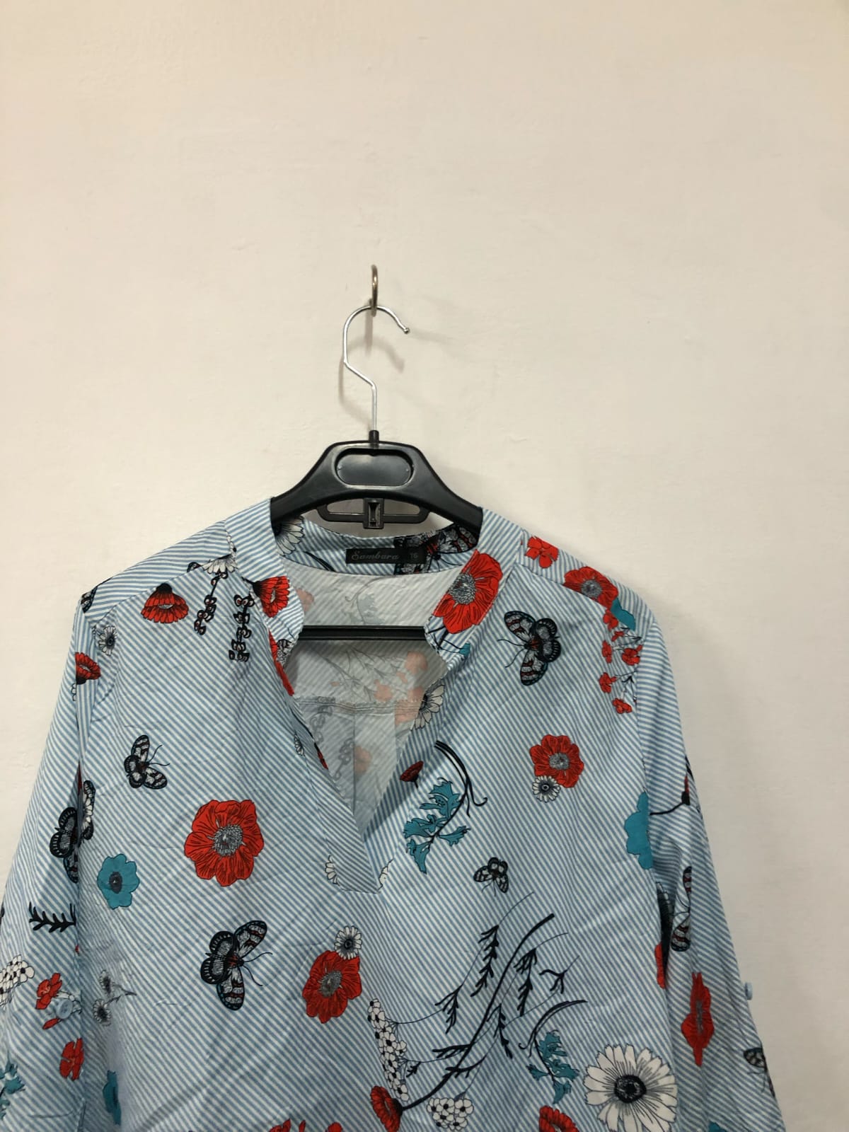 Floral Striped Shirt