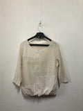Minimalist White Textured Top