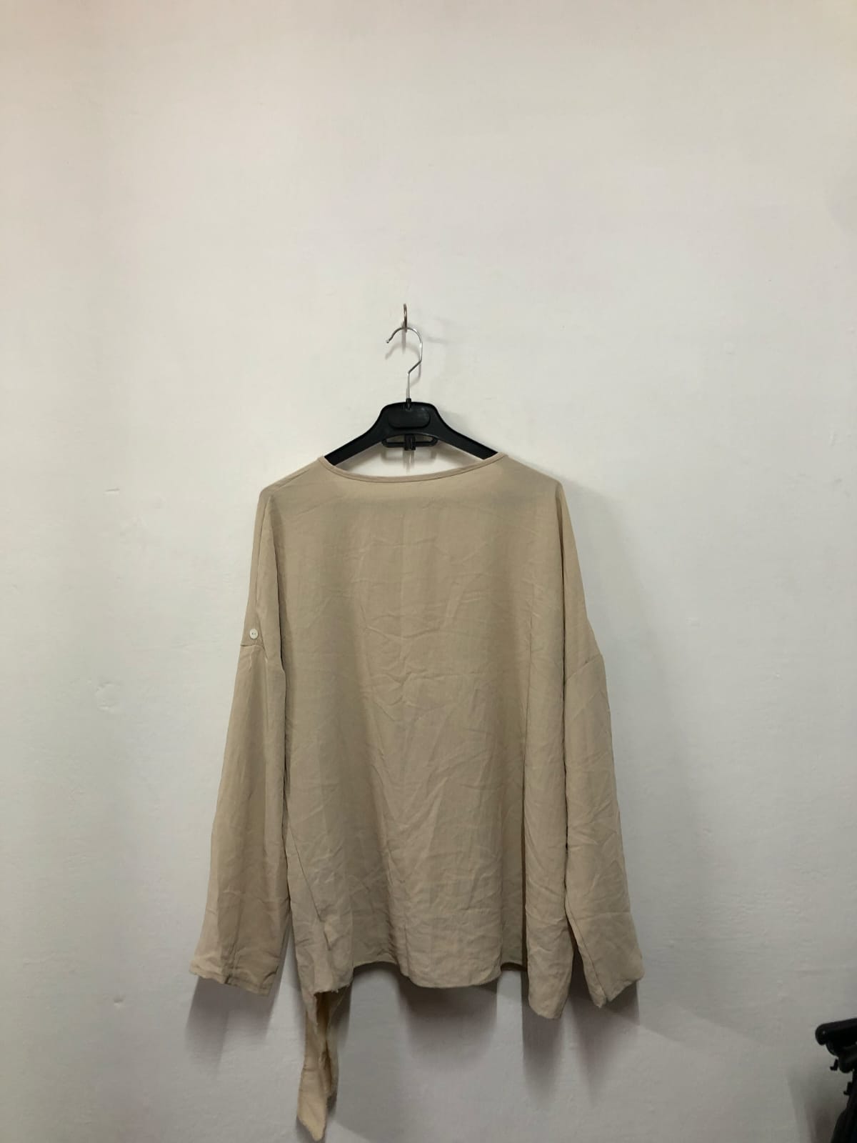 Off White Floral Printed Top