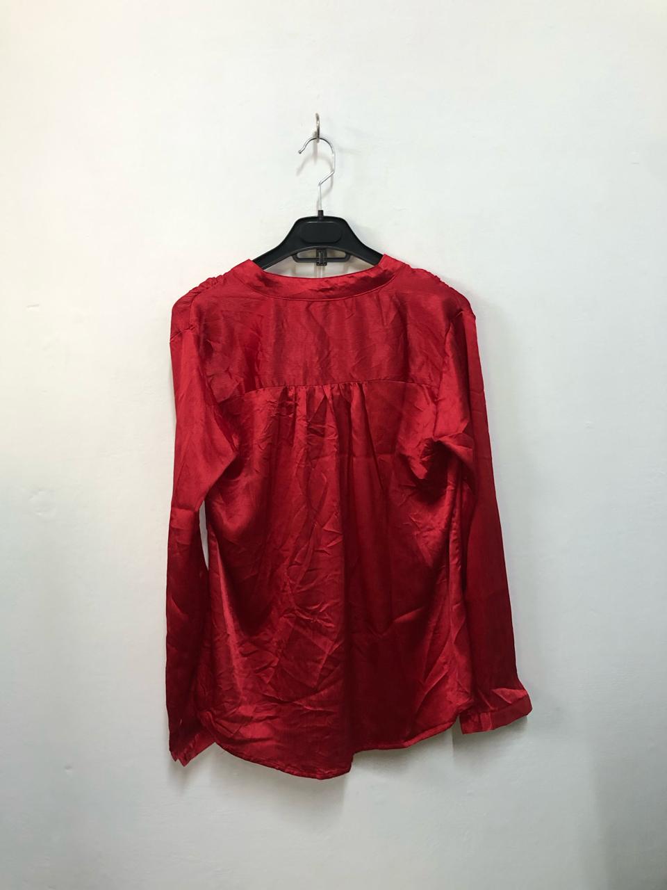 Red Plain Shirt