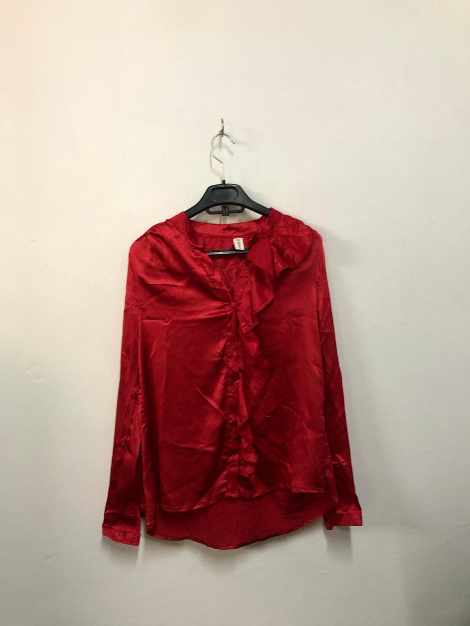 Red Plain Shirt