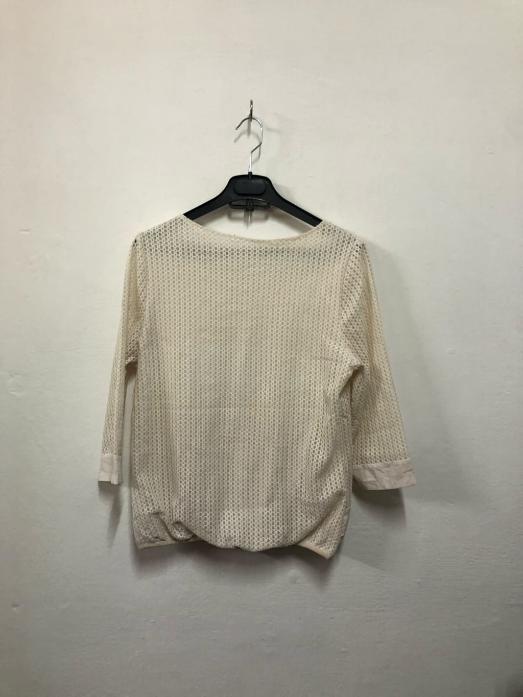 Minimalist White Textured Top