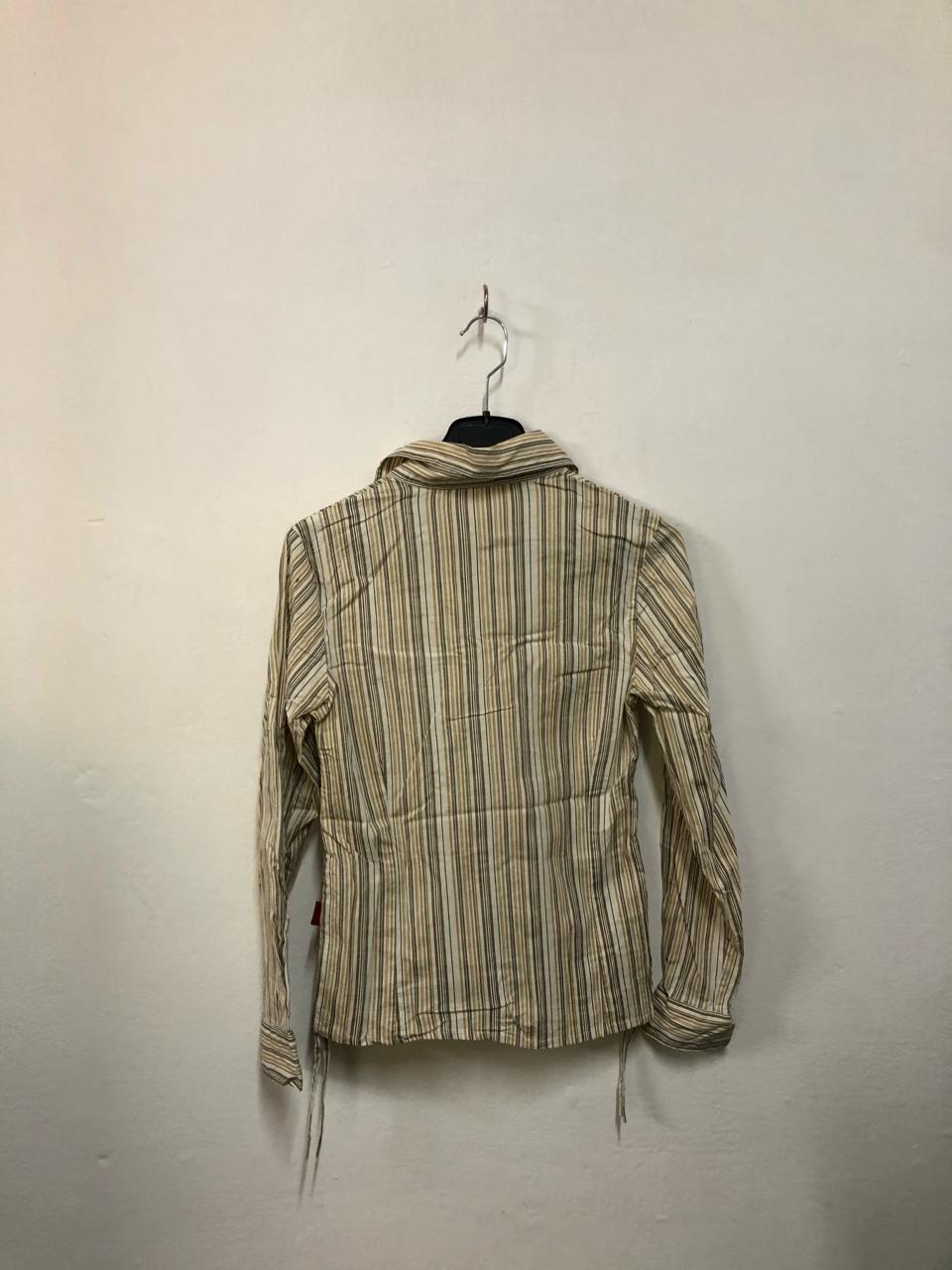 Striped Button-Down Shirt