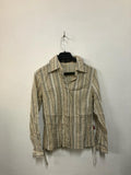 Striped Button-Down Shirt