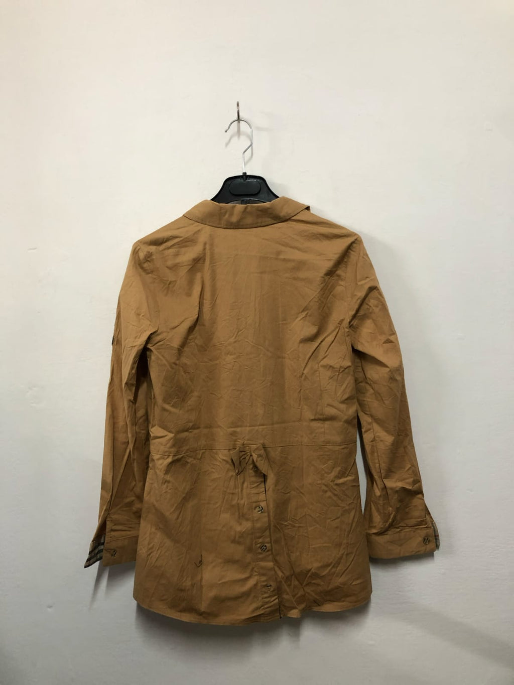 Brown Button-Up Shirt