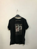 Printed Black Graphic Tee