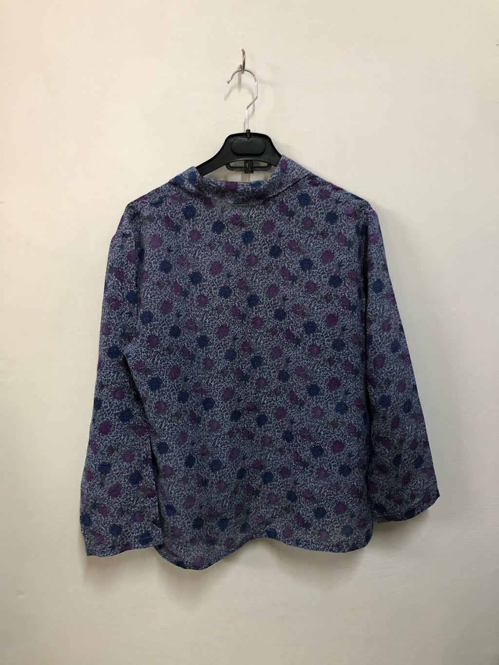 Blue Floral Shirt