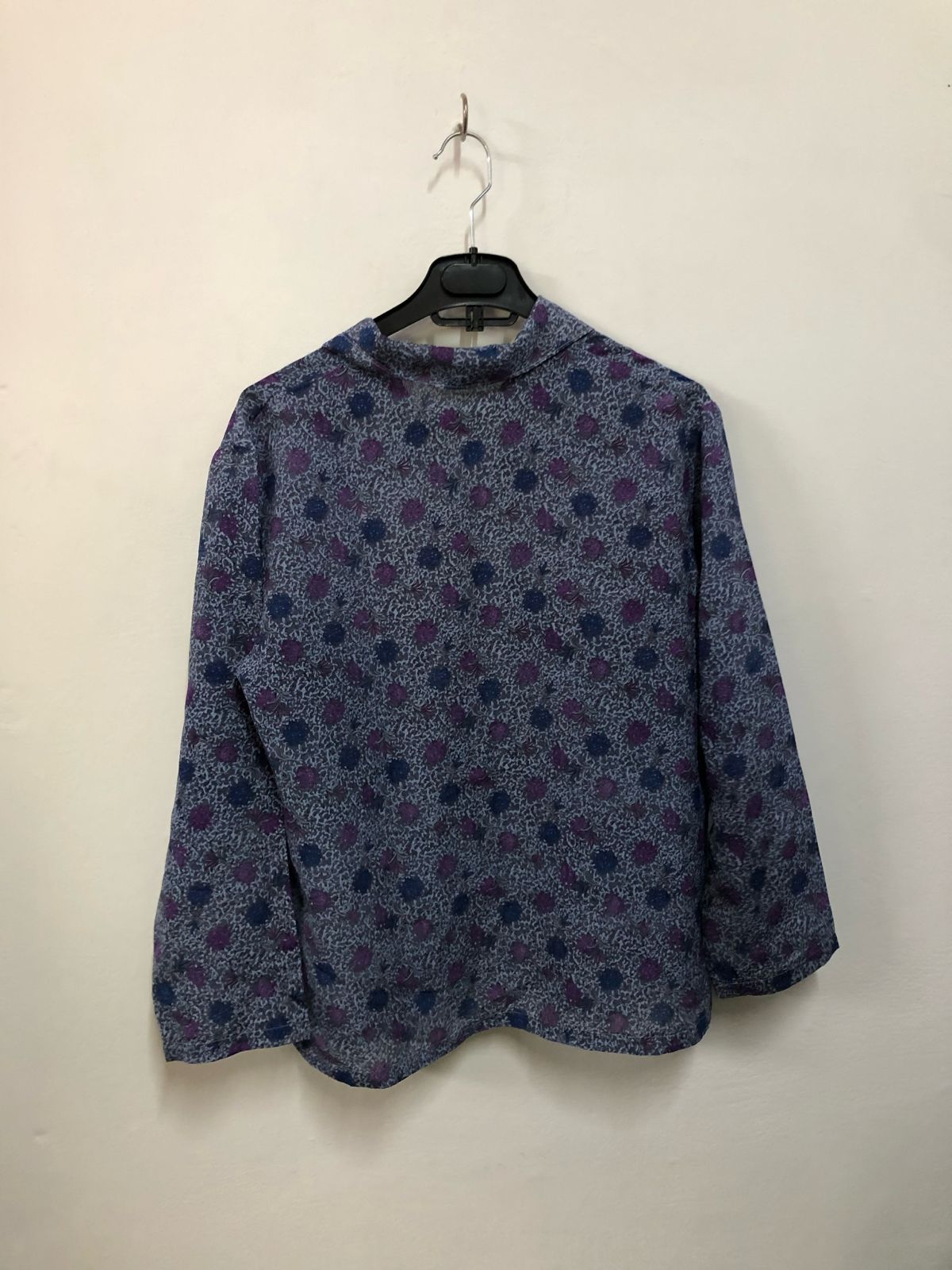 Blue Floral Shirt