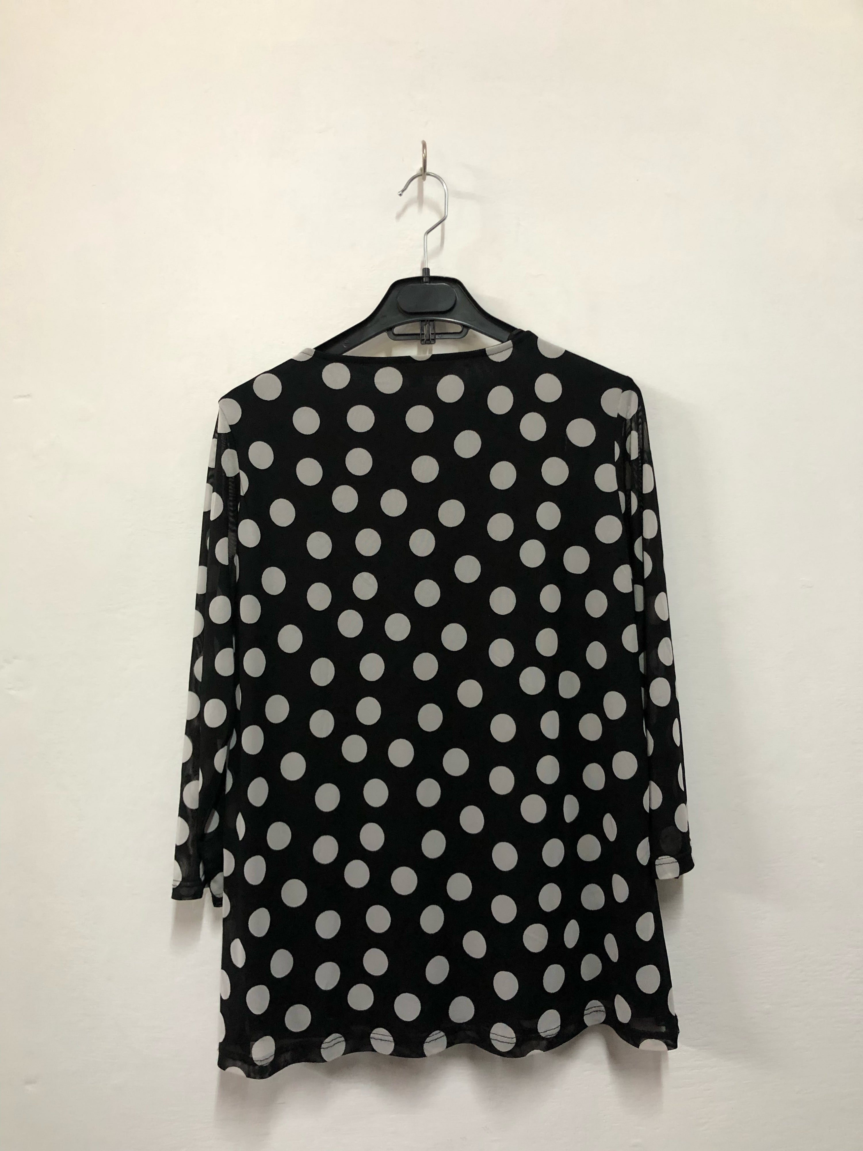 Layered Polka Dot Top