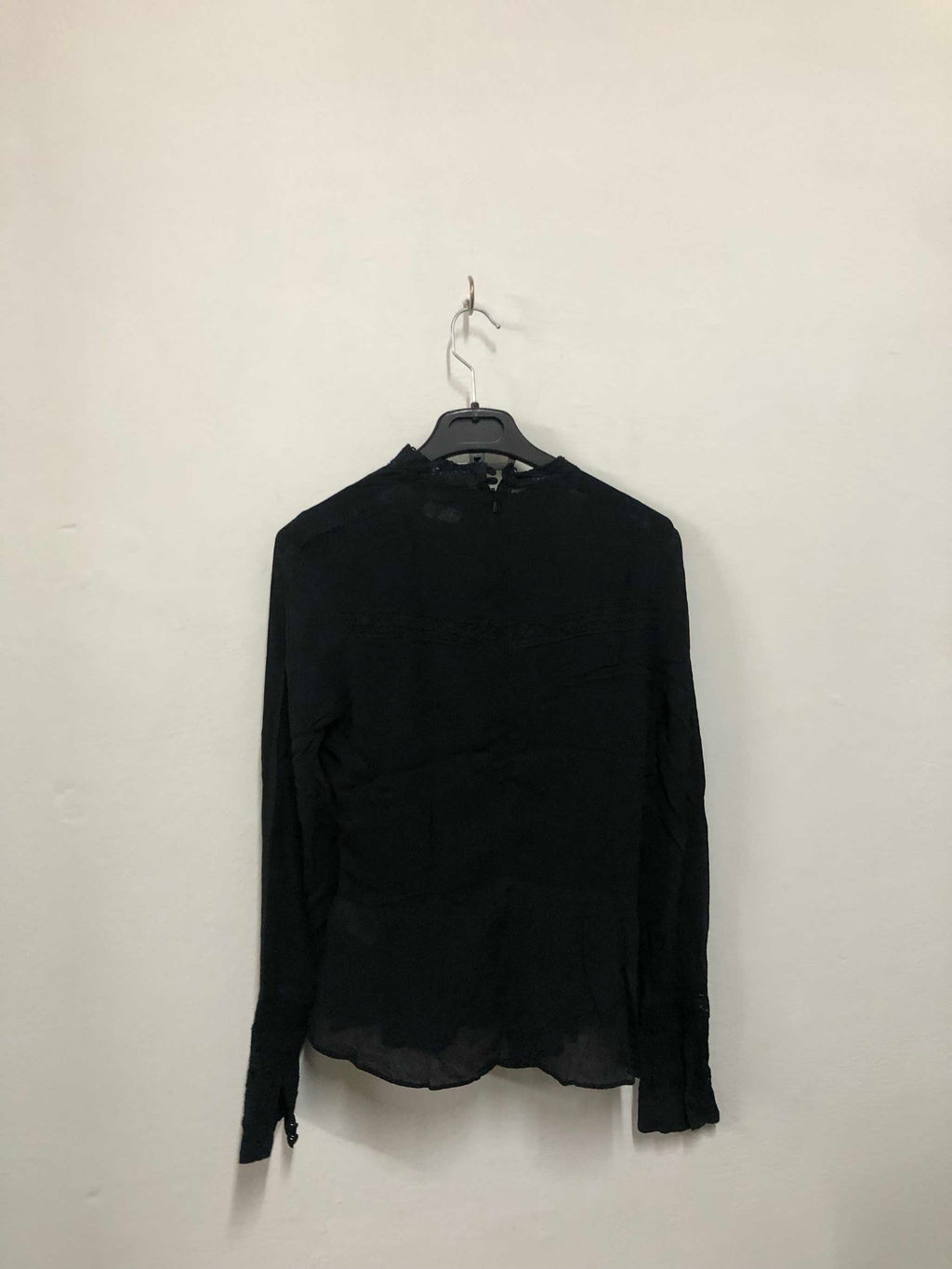 Black High Neck Top