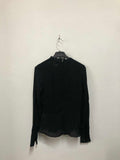 Black High Neck Top