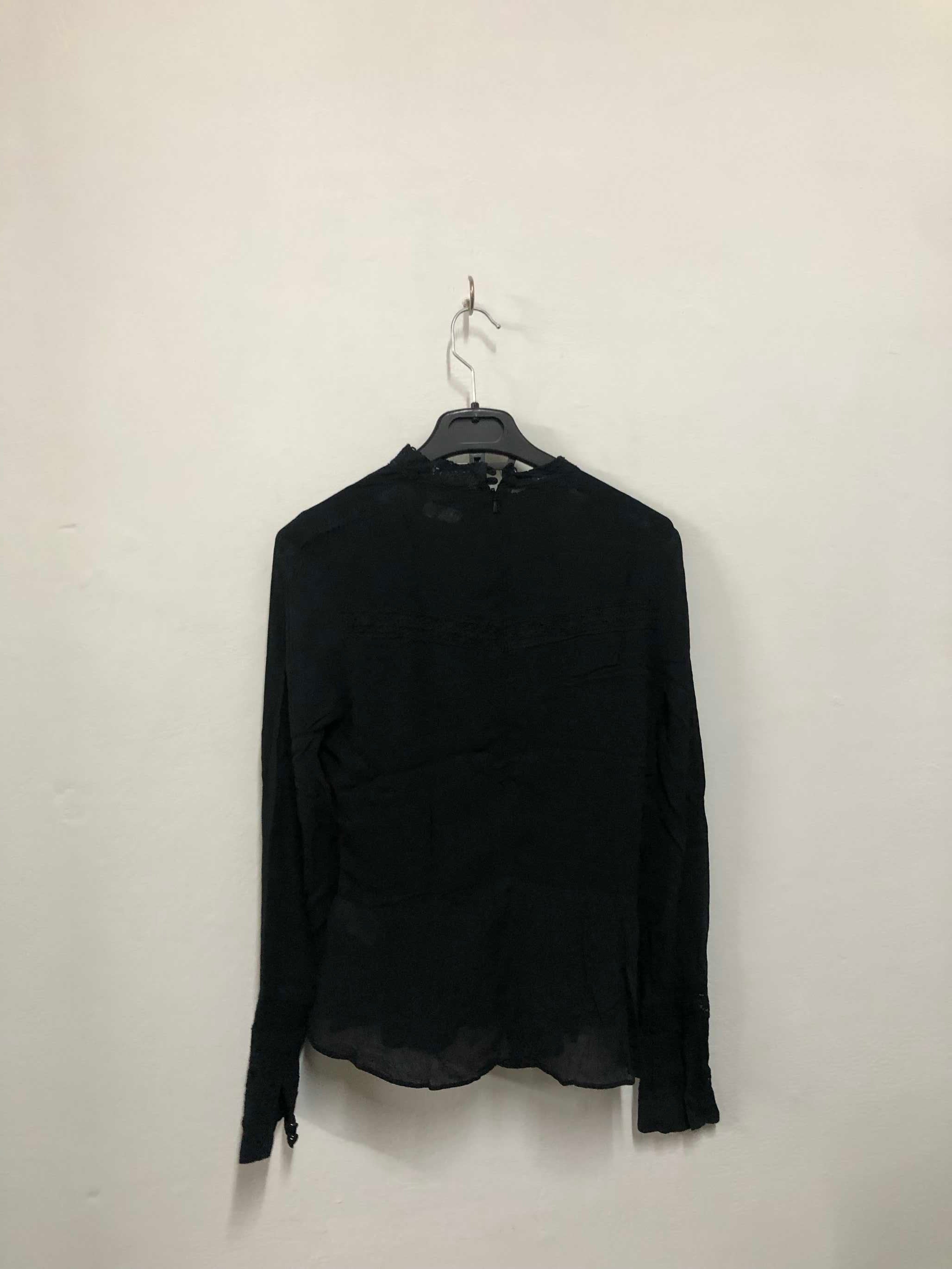 Black High Neck Top