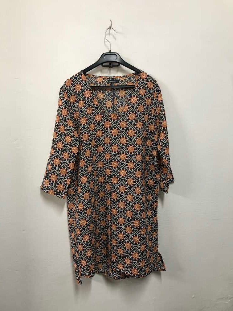 IN EX Printed Long Top