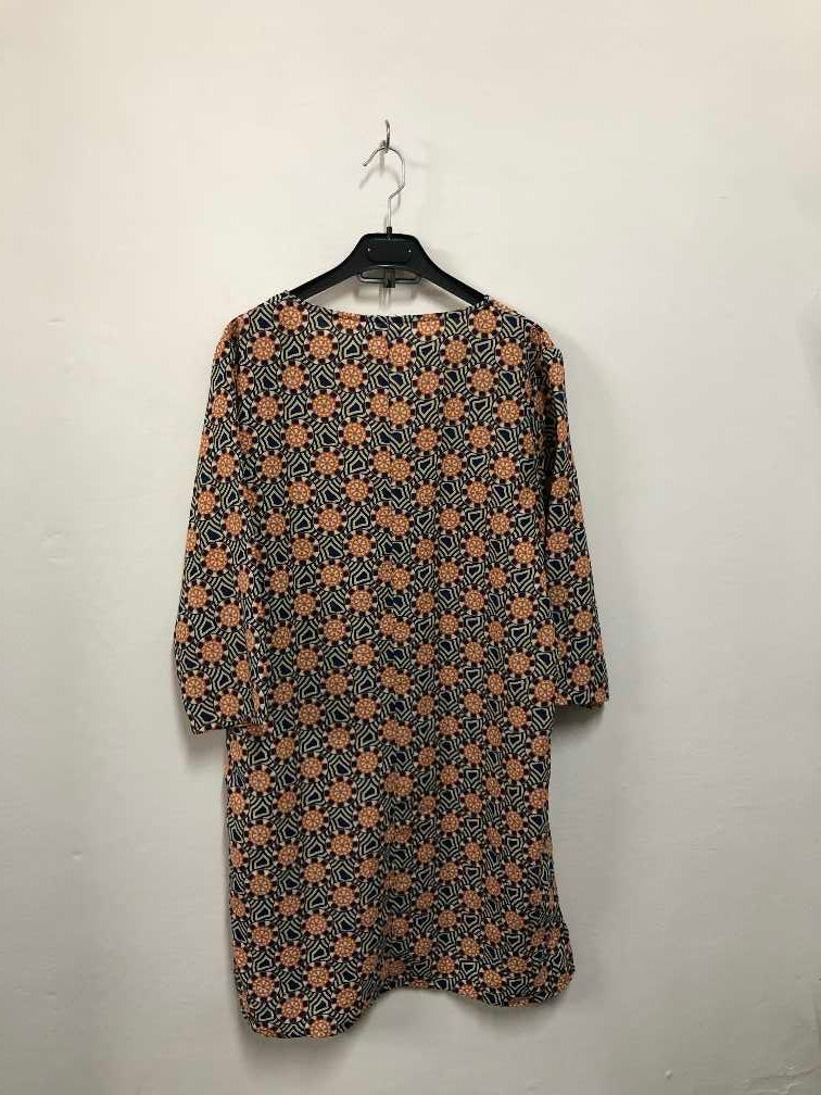 IN EX Printed Long Top