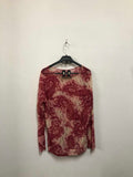 Sheer Floral Top