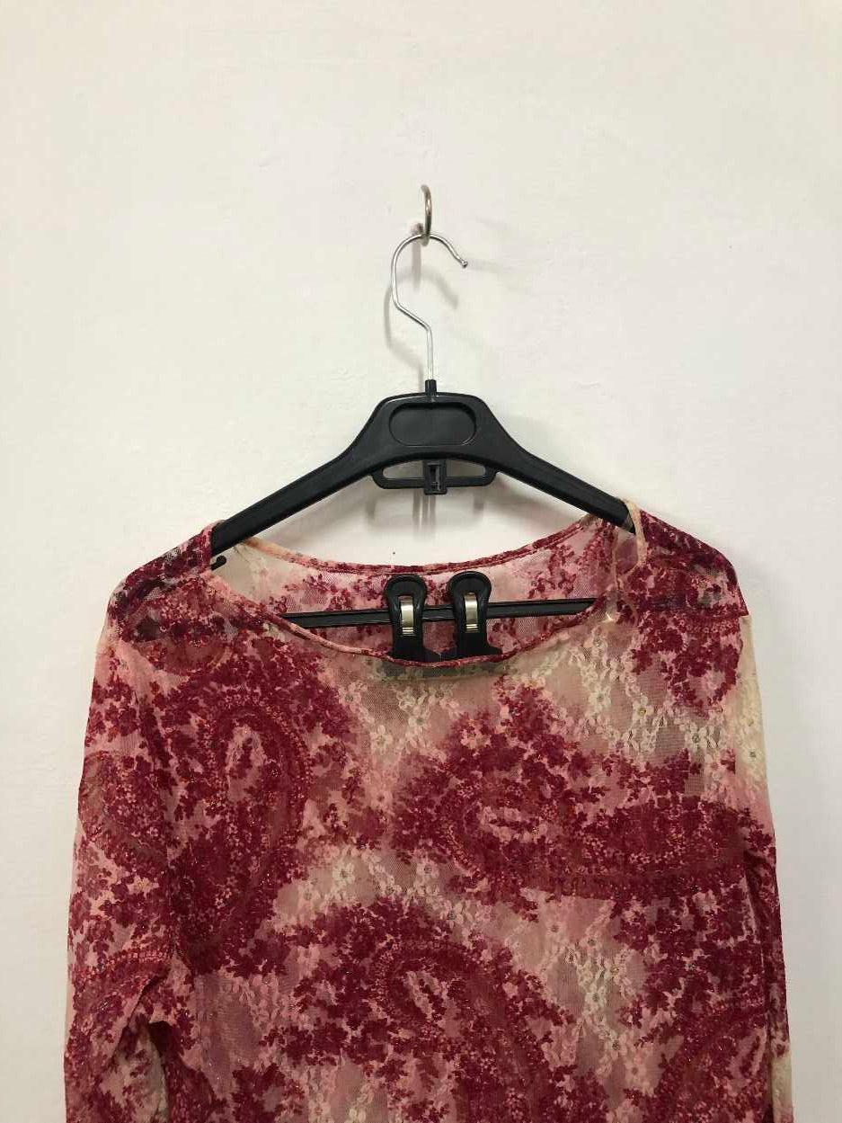 Sheer Floral Top