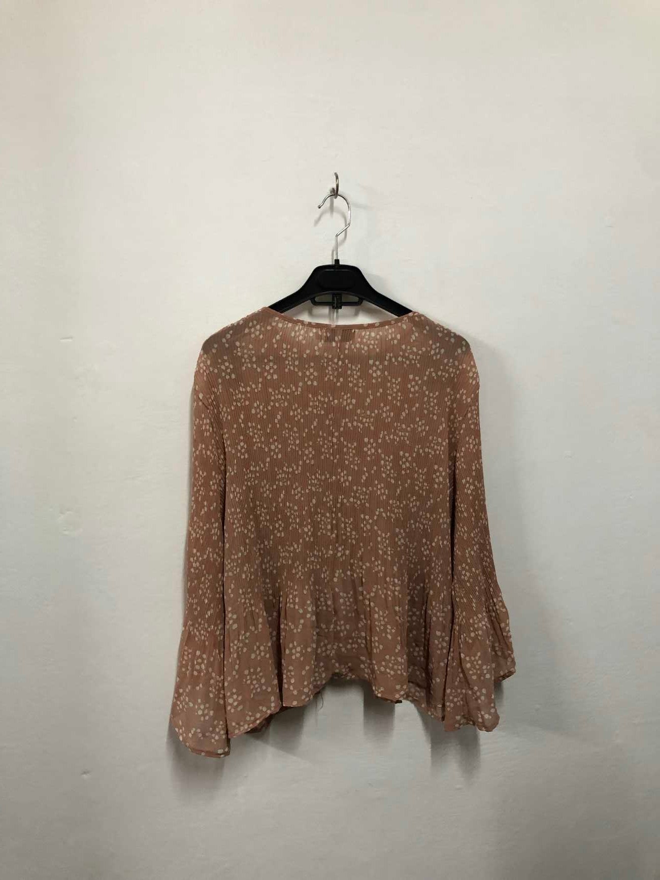 Temt Crinkle Dotted Top