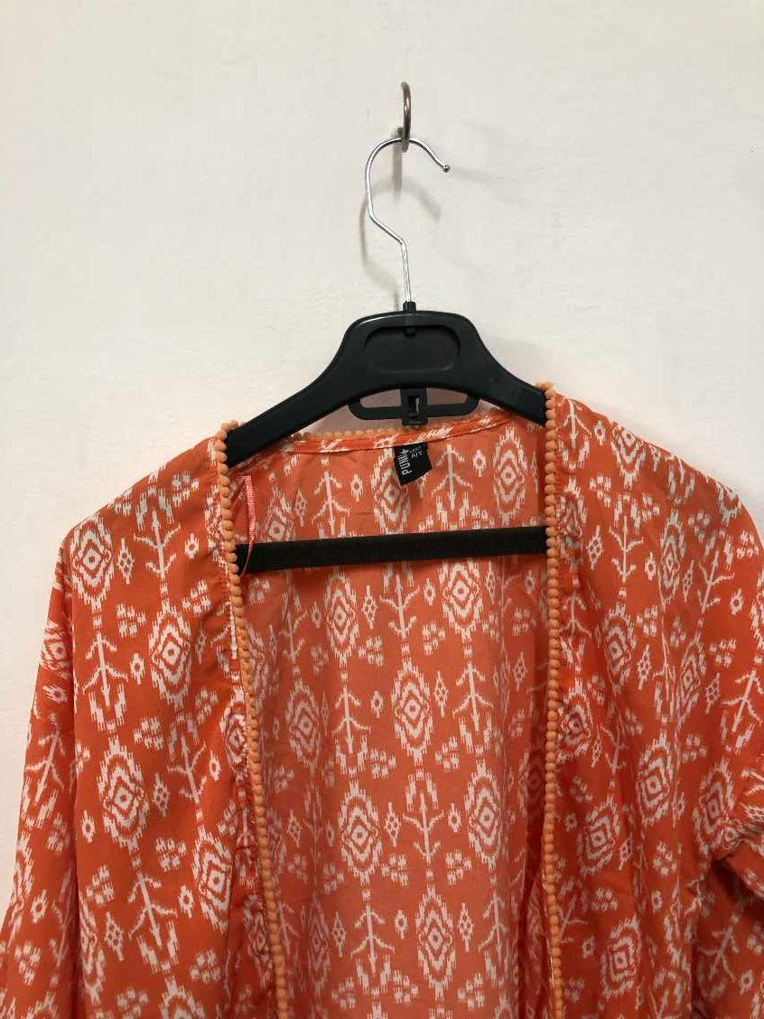 Boho Print Overlay Top