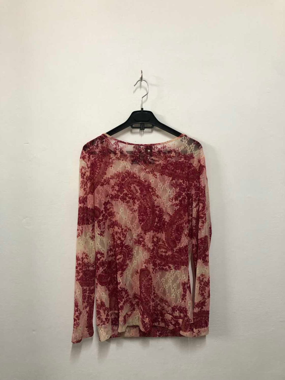 Sheer Floral Top